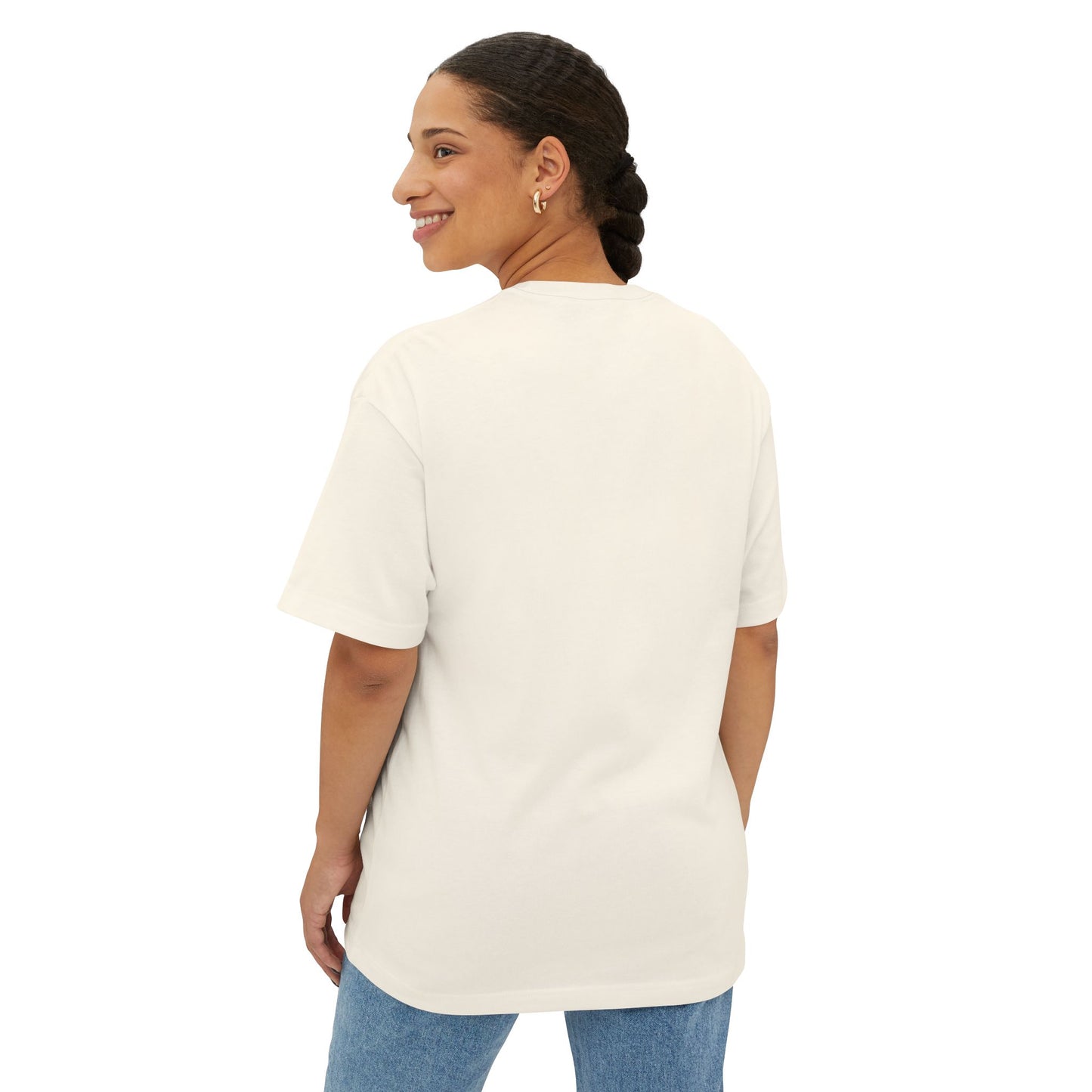 Oversized bonzyer angel logo t-shirt