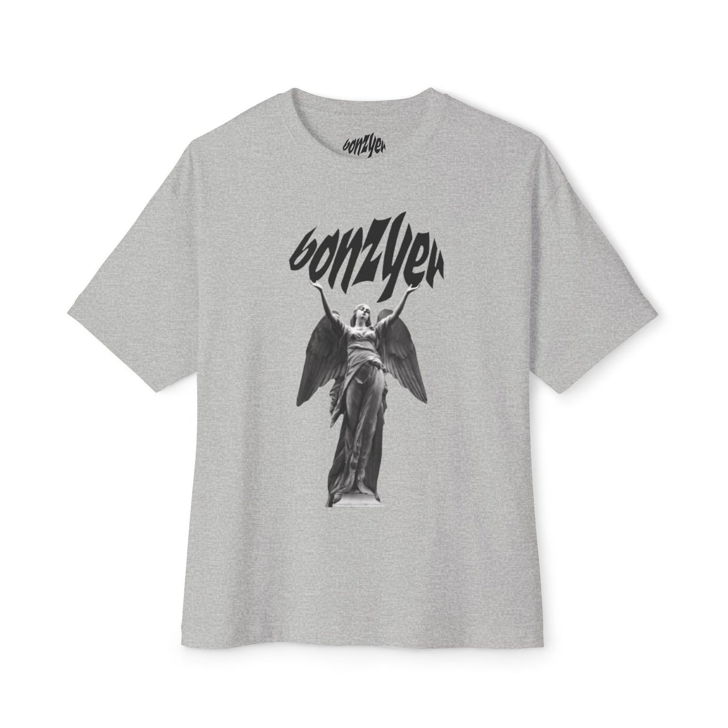 Oversized bonzyer angel logo t-shirt