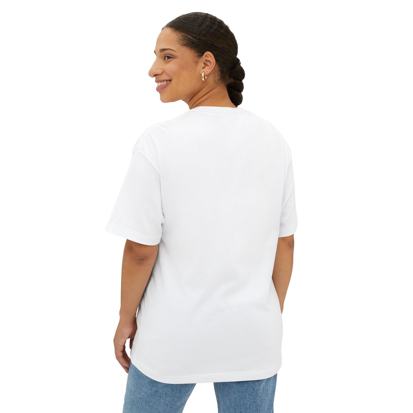Oversized bonzyer angel logo t-shirt
